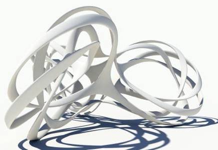 Abstract white intertwining forms, symbolising getting to grips with FCA priorities and financial services change