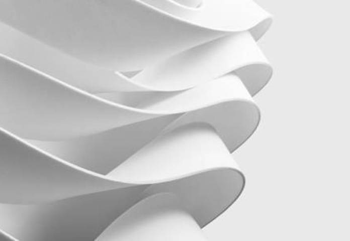Abstract white flowing forms, symbolising measuring trust and a successful invocation process managed by Lenvi