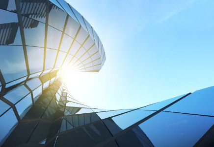 Graphic depicting AI and financial technology integration, for Lenvi's insights on ChatGPT in FinTech