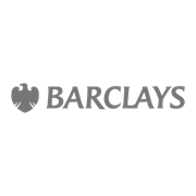 Lenvi customer Barclays bank logo black and white